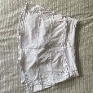 Lululemon Athletica White Skorts Tailored Design